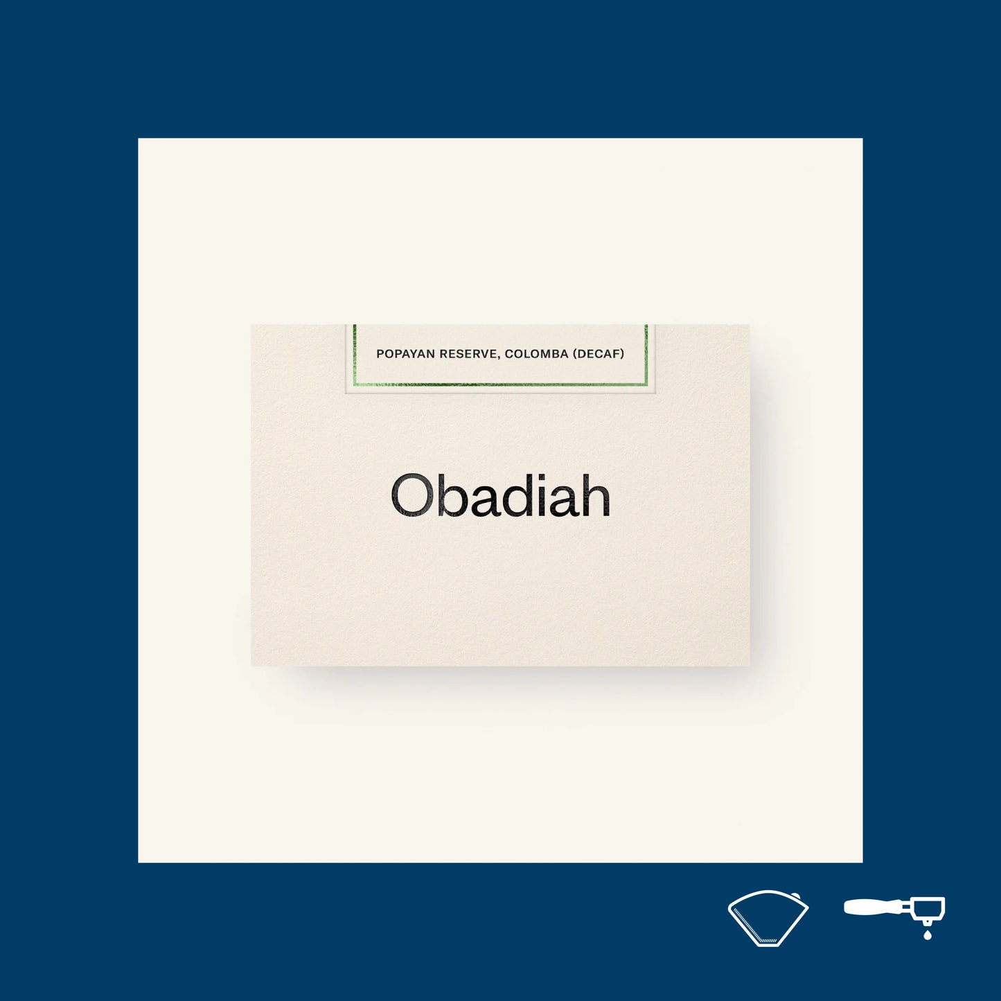 Obadiah - Popayan Decaf, Colombia