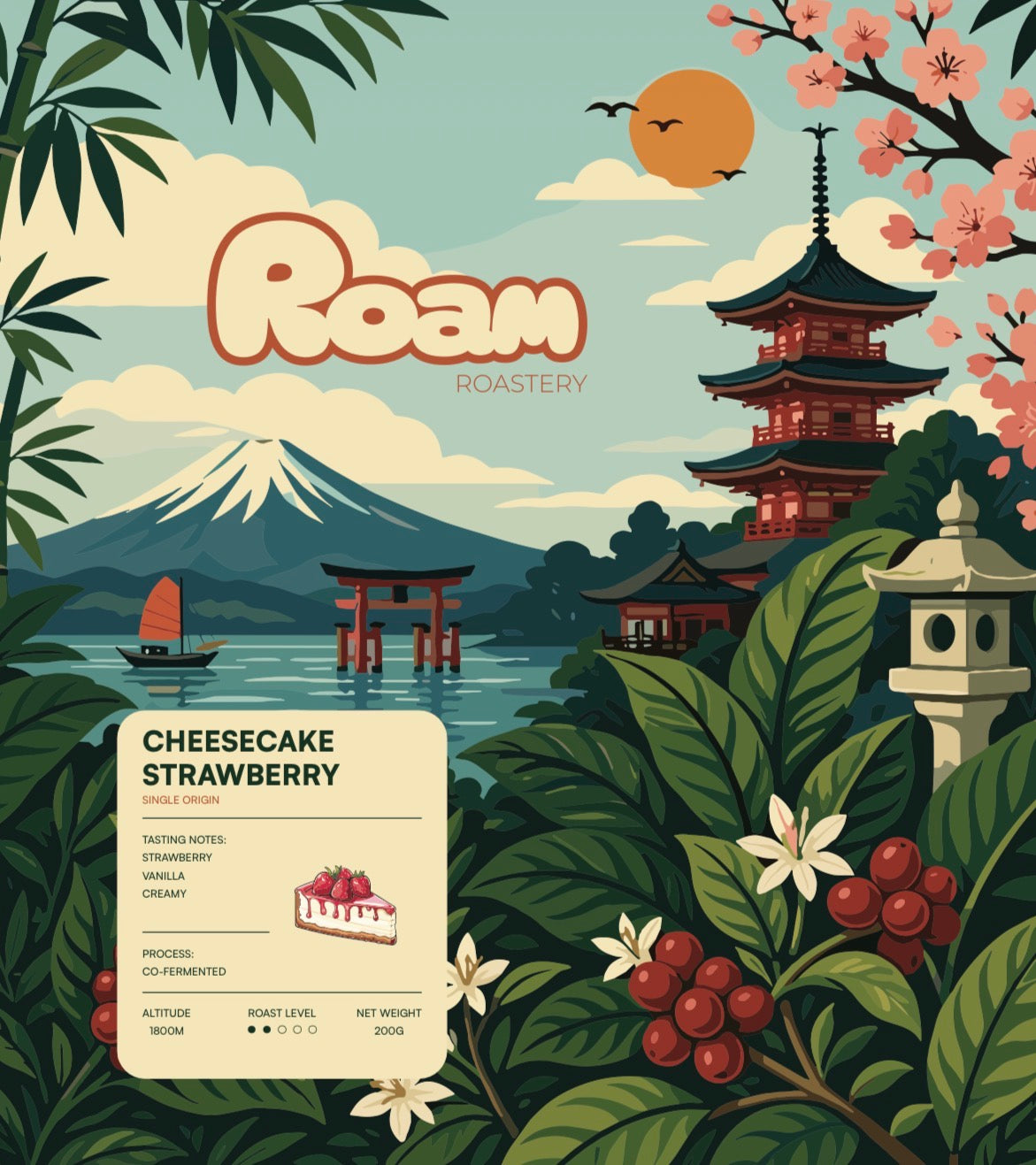 Roam | Cheesecake Strawberry