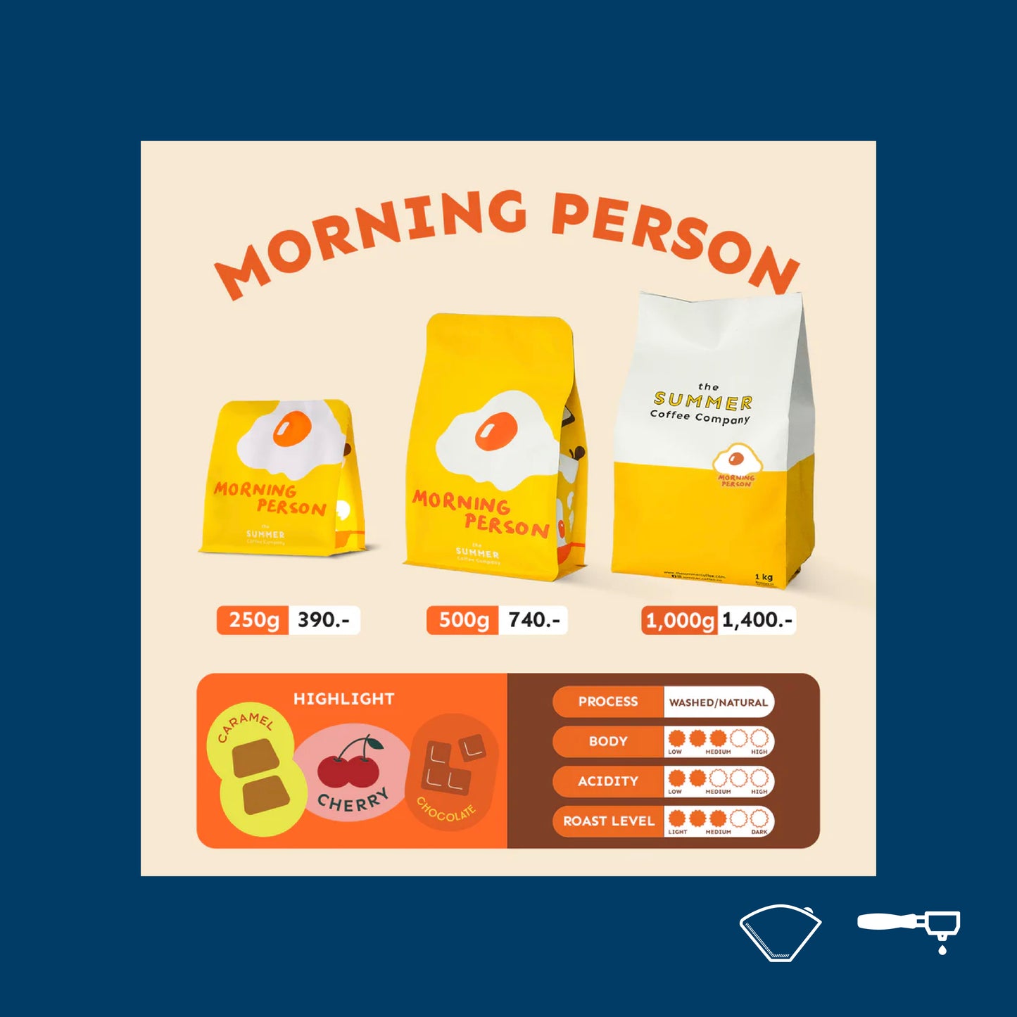 The Summer Coffee Company | Morning Person