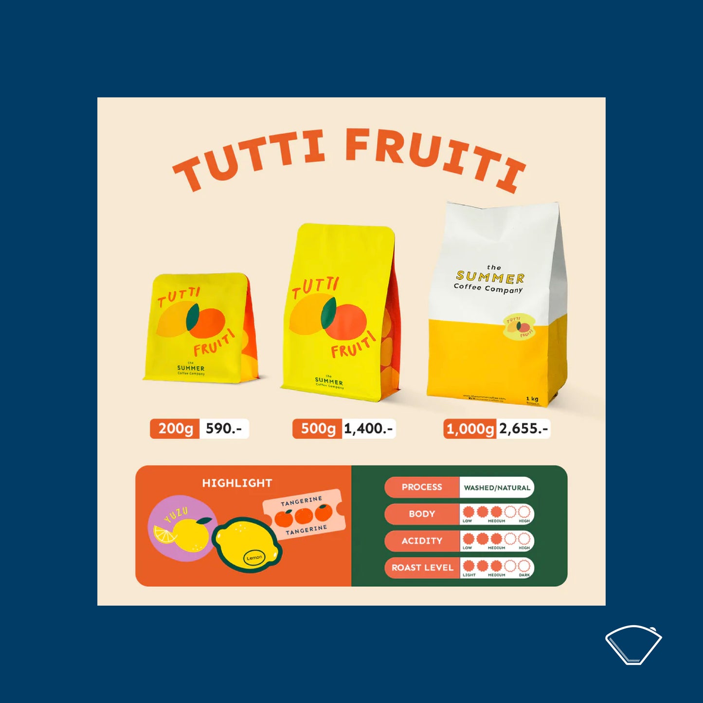 The Summer Coffee Company | Tutti Fruiti