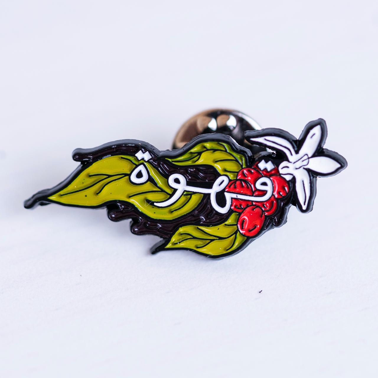 Coffee Metal Badge